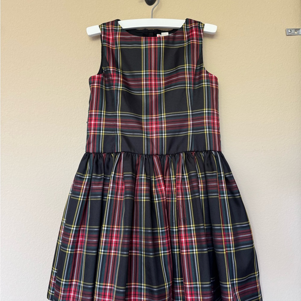 JCrew Plaid Sleeveless Kids Dress